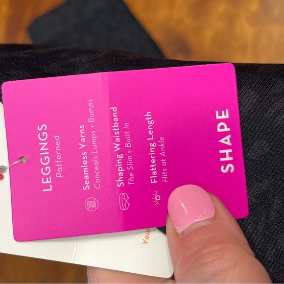 NWT SPANX Black Cheetah Animal Print Seamless Leggings 1X - Picture 9 of 9